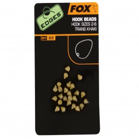 Gumki Fox Edges Hook Bead x 25 Size 2-6 Khaki