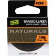 Plecionka Fox Naturals Braided Leader x20M 30lb/13.6kg