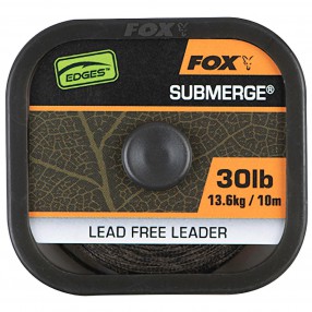 Leadcore Fox Naturals Submerge Leader x10m 30lb/13.6kg