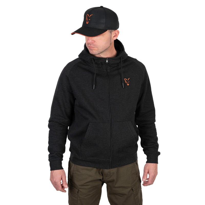 Bluza Fox Collection LW Hoody - Black/Orange - M