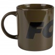 Kubek Fox Green and Black Logo Ceramic Mug