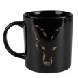 Kubek Fox Black & Camo Head Ceramic Mug