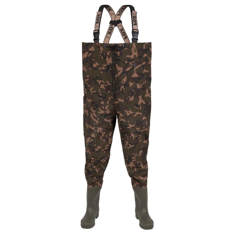 Wodery Fox Lightweight Camo Waders Size 42