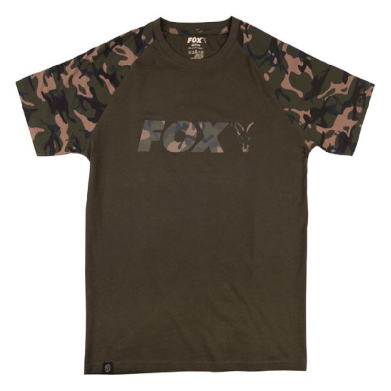Koszulka Fox CamoKhaki Chest Print T-Shirt M