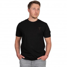 Koszulka Fox Black Large Print T shirt MEDIUM
