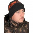 Czapka Fox Collection Beanie Black/Orange