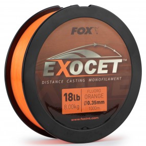 Żyłka Fox Exocet Fluoro Orange Mono 18lb 0,35mm 1000m