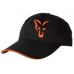 Czapka Fox Black & Orange Baseball Cap