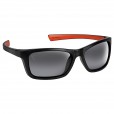 Okulary Fox Collection Wraps - Black/Orange - grey lense