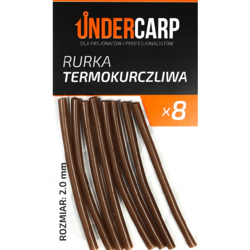 Rurka Termokurczliwa Under Carp Brązowa 2mm