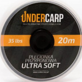 Plecionka Przyponowa Under Carp 20m/35lbs Ultra Soft – Brązowa