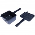 Głęboki Rondel Z Patelnią RidgeMonkey Connect Deep Pan & Griddle Granite Edition