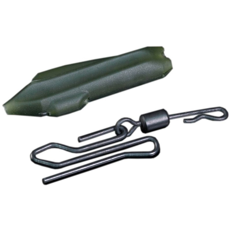 Bezpieczny Klips RidgeMonkey Connexion Uni Lead Clip - Camo Green