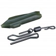 Bezpieczny Klips RidgeMonkey Connexion Uni Lead Clip - Camo Green