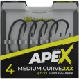 Haczyki RidgeMonkey Ape-X Medium Curve Barbed - 8