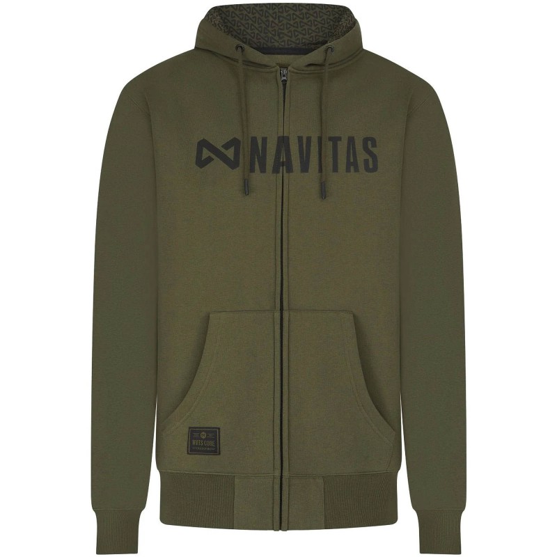 Bluza Navitas Core Green Zip Hoody - L