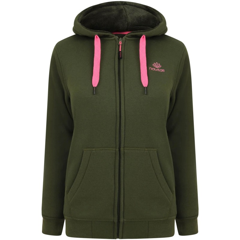 Bluza Damska Navitas Womens Sherpa Zip Hoody - L