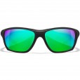 Okulary Wiley X ASPECT Pol Emerald Mirror Matte Black Frame