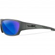 Okulary Wiley X CLIMB Captivate Blue Mirror Matte Grey Frame