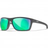 Okulary Wiley X KINGPIN Captivate Pol Green Mirror Matte Graphite Frame