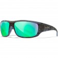 Okulary Wiley X Omega Captivate Green Mirror Kryptek Neptune Frame