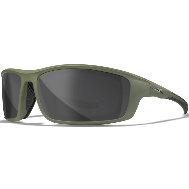 Okulary Wiley X GRID Captivate Smoke Grey Matte Utility Green Frame