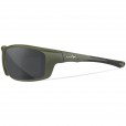 Okulary Wiley X GRID Captivate Smoke Grey Matte Utility Green Frame