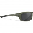 Okulary Wiley X GRID Captivate Smoke Grey Matte Utility Green Frame