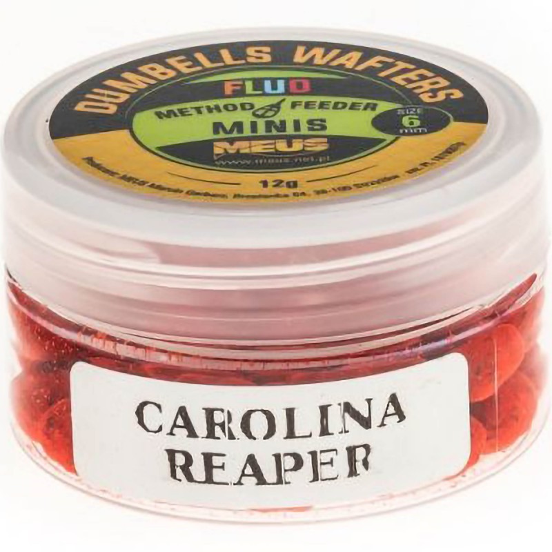 Dumbells Meus Fluo Wafters 6mm Carolina Reaper