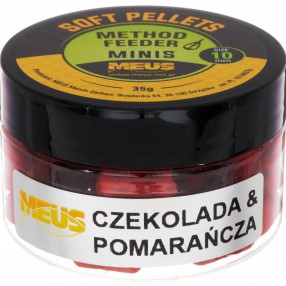 Soft Pellets Meus 10mm Czekolada & Pomarańcza MINIS
