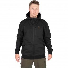 Kurtka Fox Collection Soft Shell Jacket Black Orange - XL