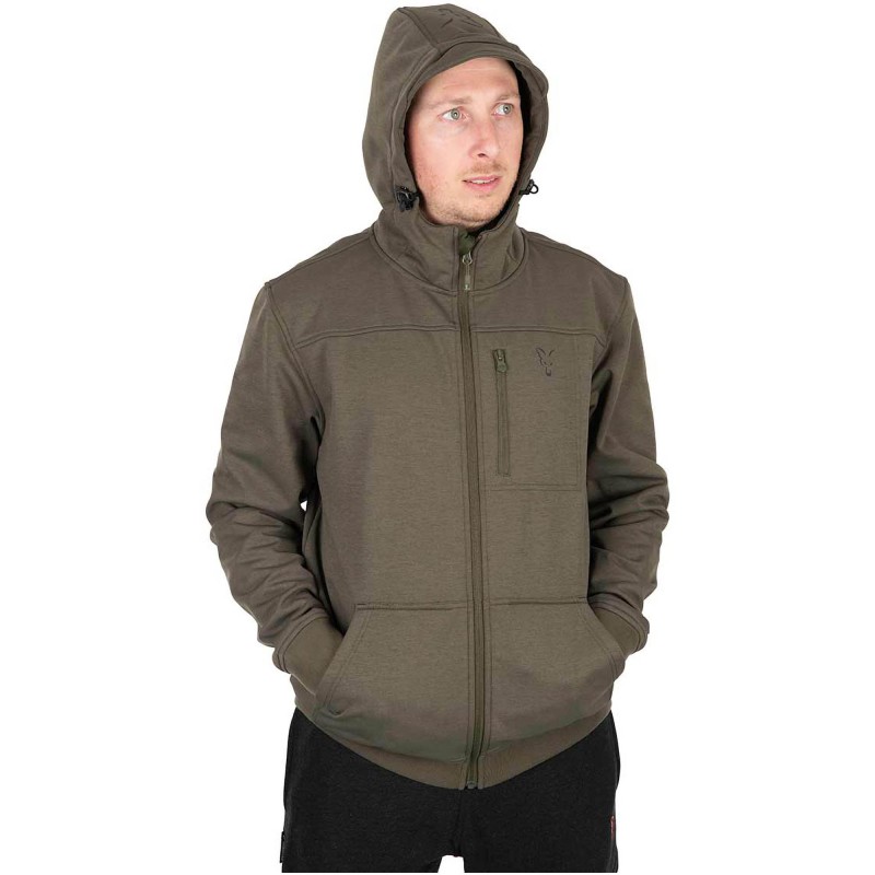 Kurtka Fox Collection Soft Shell Jacket Green Black - XXXL