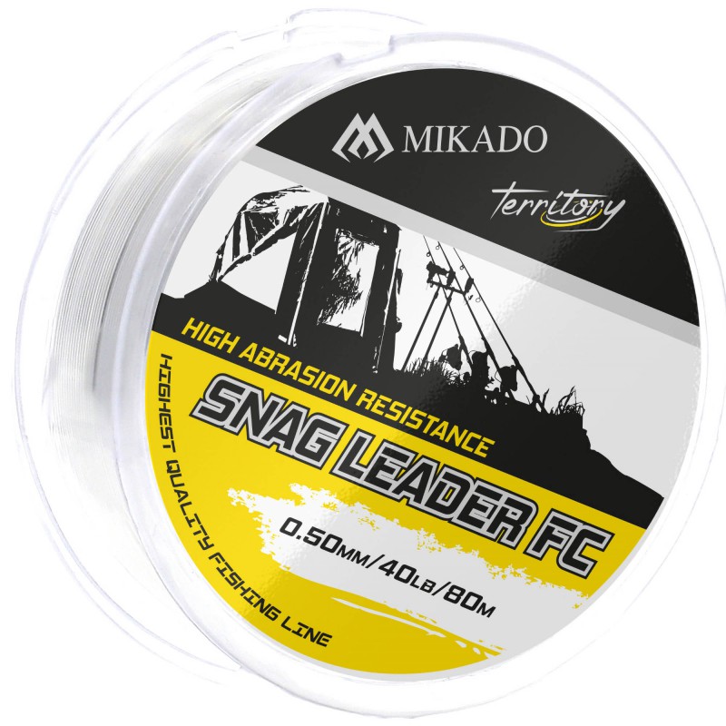 Przypon Strzałowy Mikado Snag Leader Fc 50lbs/0.60mm/80m