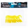 Guma Mikado Twister 3,8cm / Lemon / 10szt