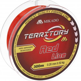 Żyłka Mikado Territory Red 0.35mm/11.90kg/300m