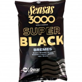 Zanęta Sensas 3000 Super Black Bremes 1kg 