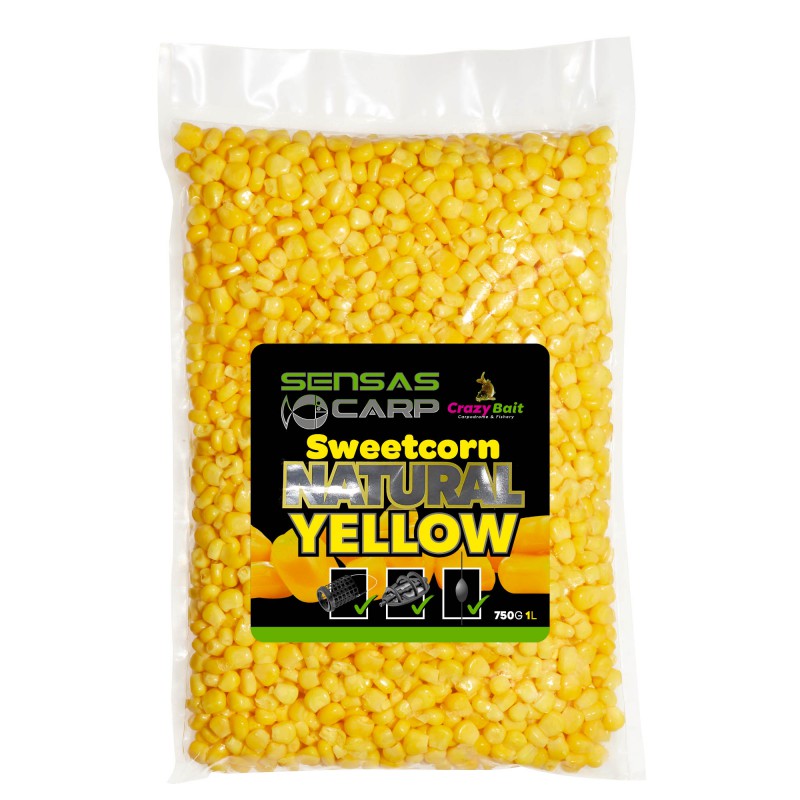 Kukurydza Sensas Natural Sweetcorn Yellow 1kg