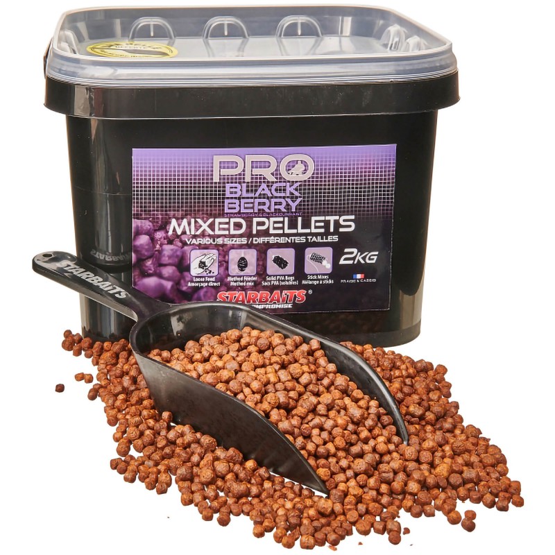 Pellet Starbaits Pro Blackberry Pellets Mixed 2kg 