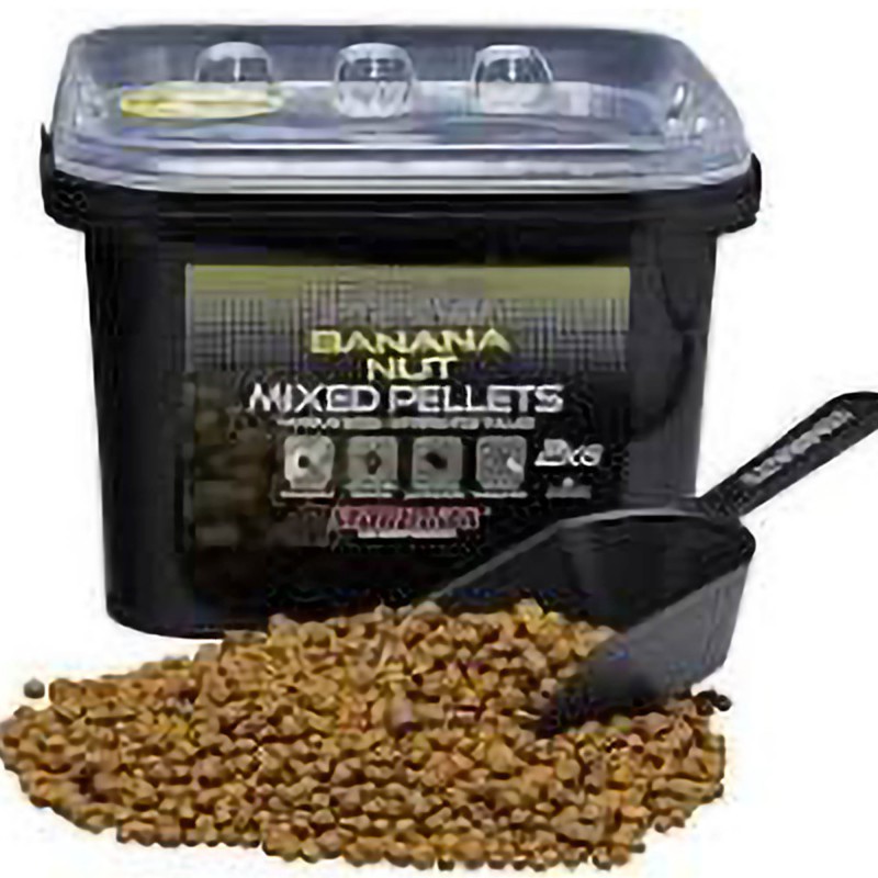 Pellet Starbaits Pro Banana Nut Pellets Mixed 2kg