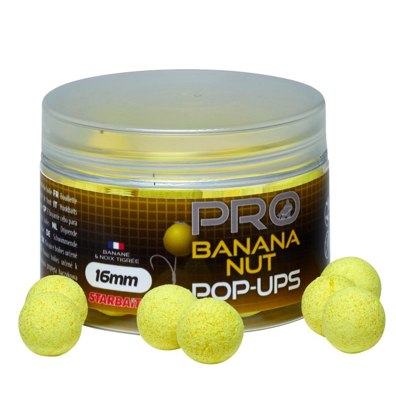 Kulki Starbaits Pop Up Pro Banana Nut Pop Up 16mm 50g