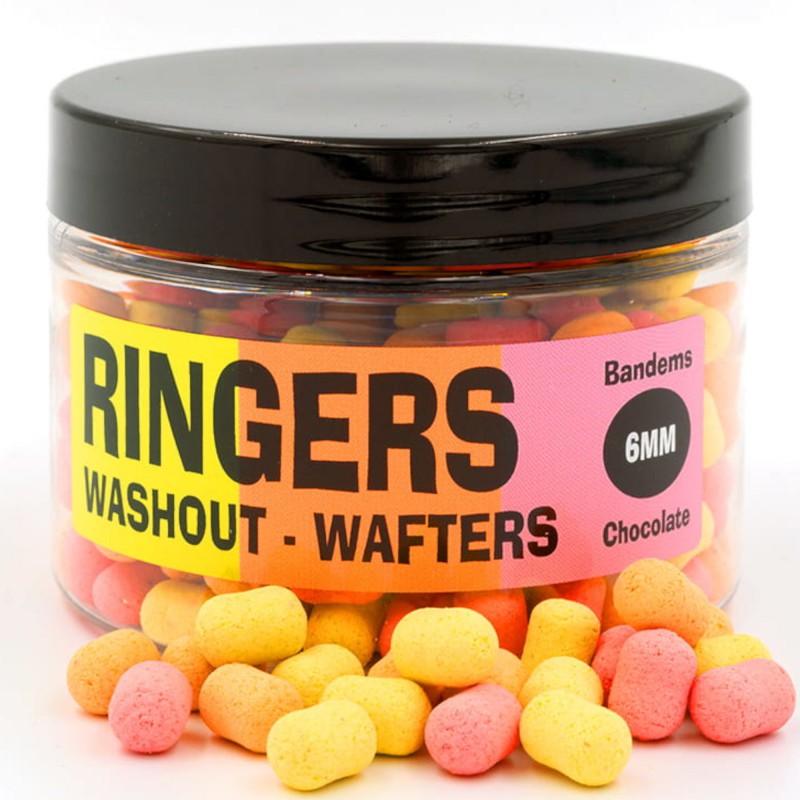 Waftersy Ringers Washout Chocolate Mix 6mm