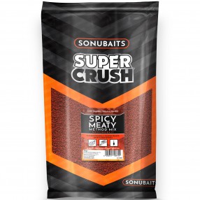Zanęta Sonubaits Supercrush - Spicy Meaty 2kg
