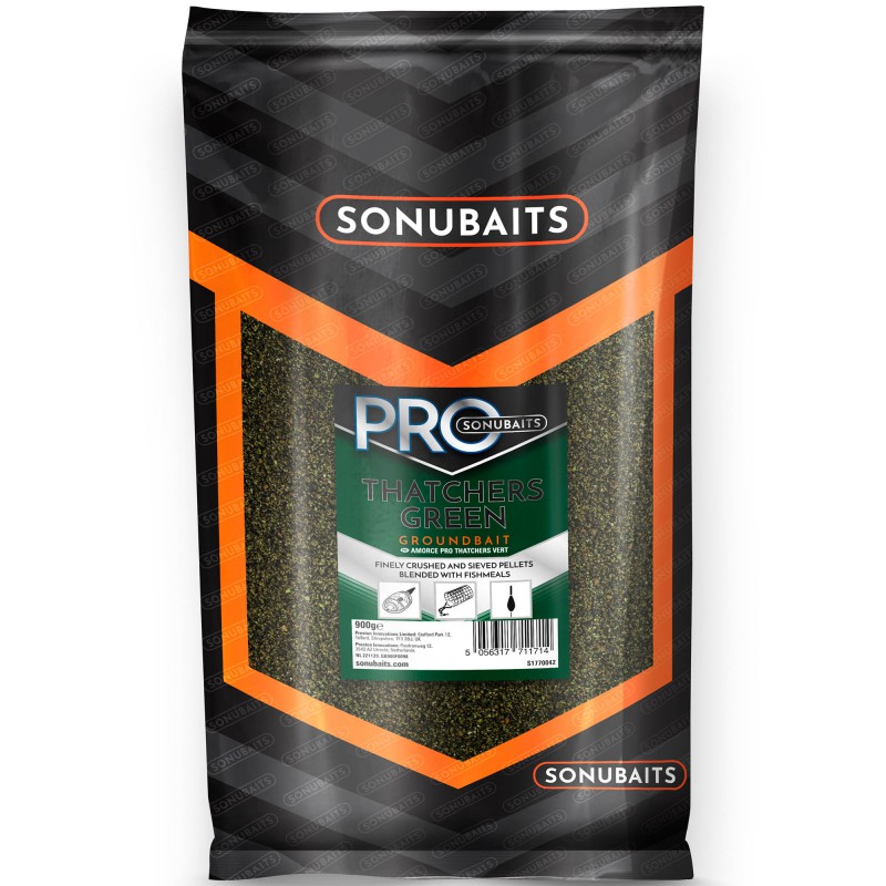 Zanęta Sonubaits Pro - Thatchers Green 900g