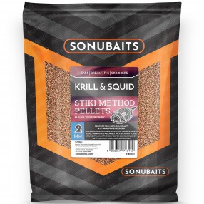 Pellet Sonubaits Stiki Method - Krill & Squid 2mm 650g