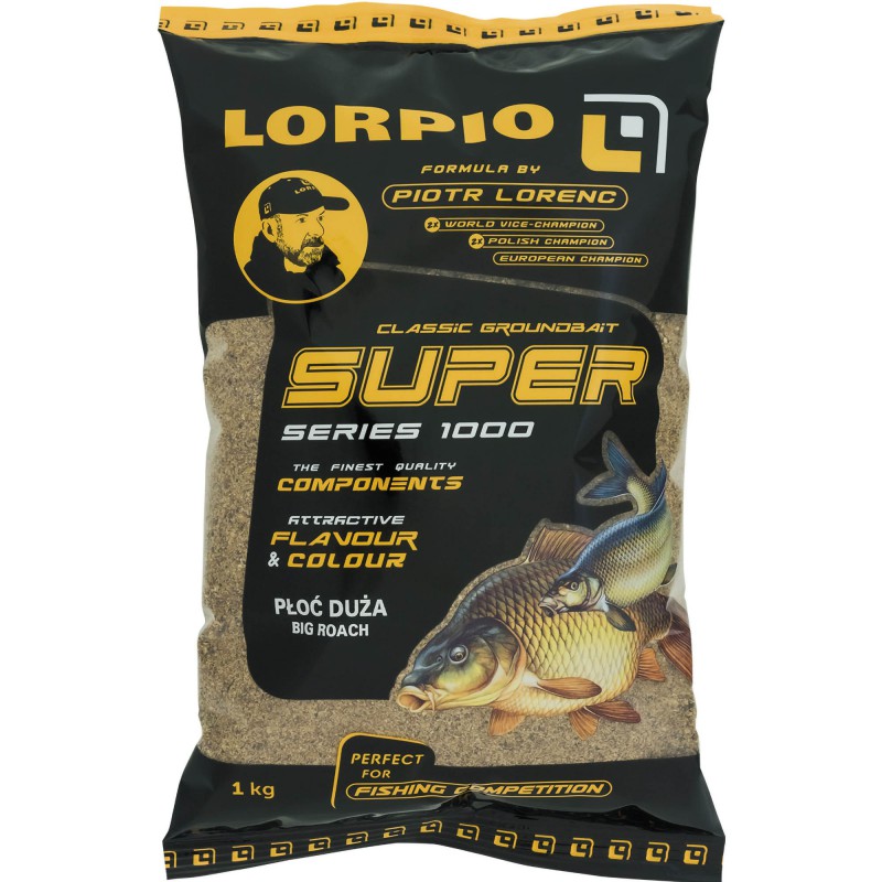 Zanęta Lorpio Super Płoć Duża 1000g