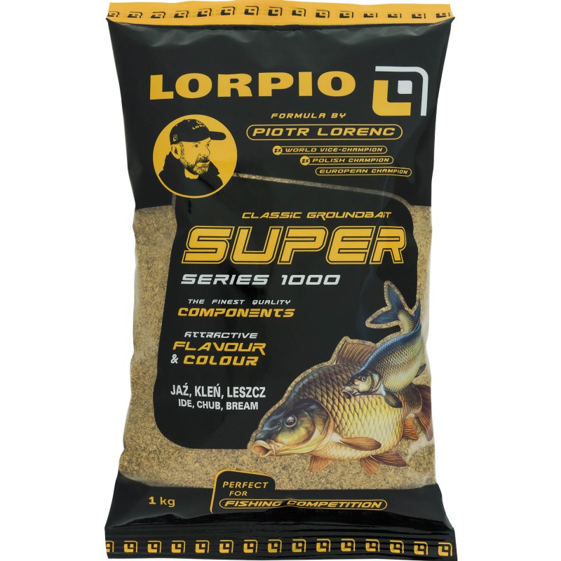 Zanęta Lorpio Super Jaź, Kleń, Leszcz 1000g