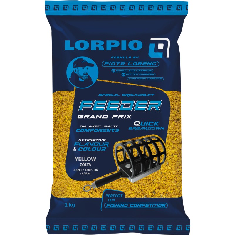 Zanęta Lorpio Feeder Grand Prix Yellow 1000g