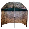 Parasol Delphin PVC z przedłużoną ścianą boczną 250cm (kamuflaż). 435001CAM