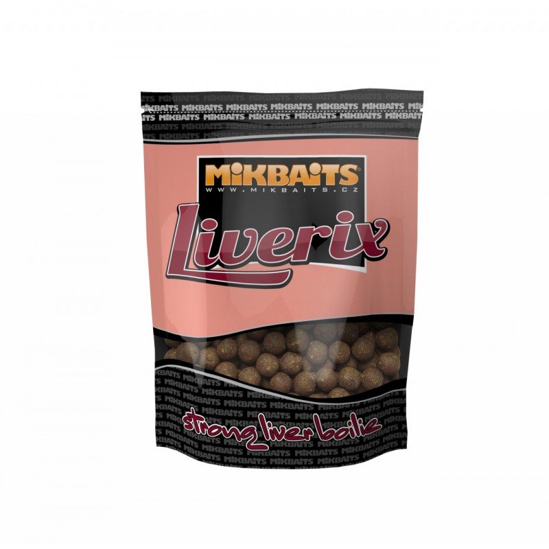 Kulki zanętowe MikBaits Liverix boilies 1kg - Magic Squid 20mm