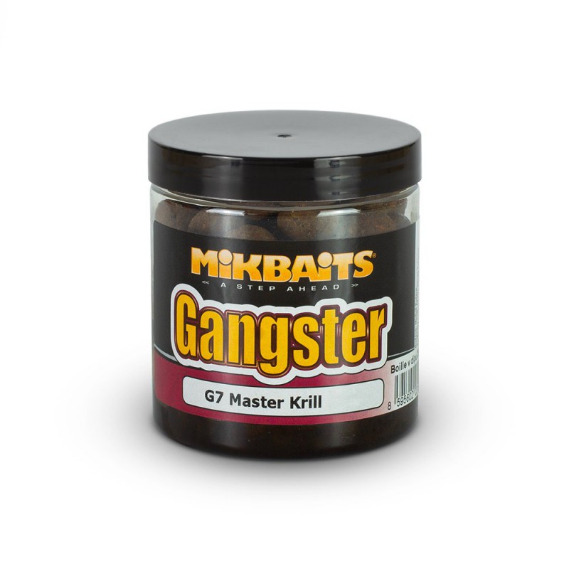 Kulki haczykowe w dipie MikBaits Gangster boilies  250ml - G7 Master Krill 16mm 